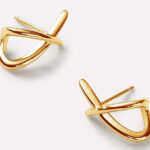 14K Gold Stud Earrings
