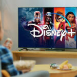 A Gril Watching Disney