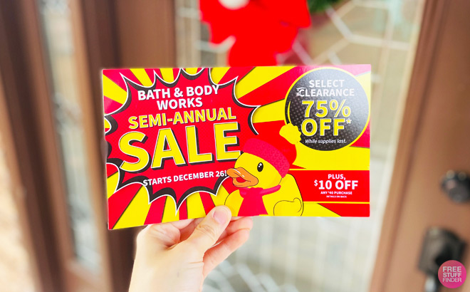 Bath and Body Works Semi Annual Sale