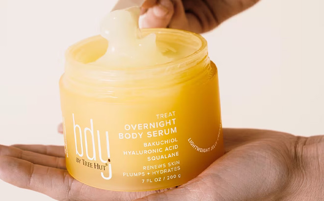 bdy Renewing Overnight Body Serum with Bakuchiol Hyaluronic Acid