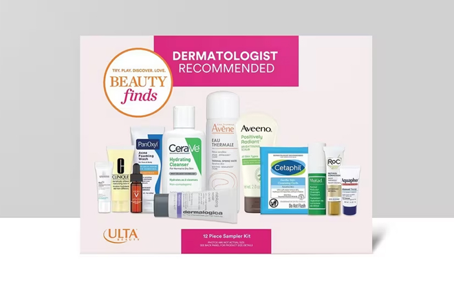 Beauty Finds by ULTA Beauty 12 Piece Dermatologist Recommended Set