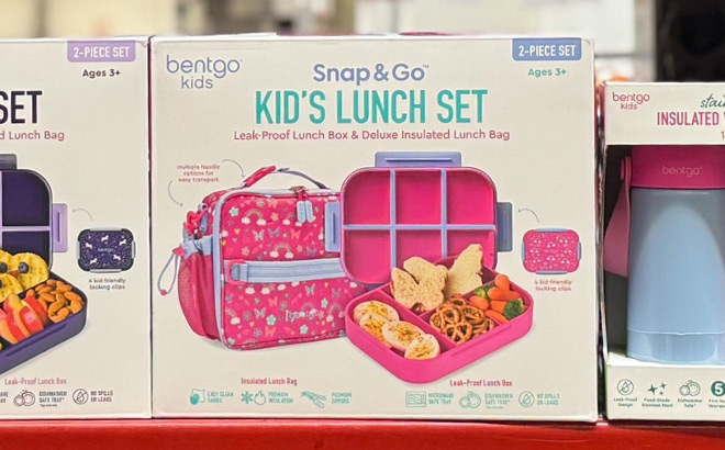 Bentgo 2pc Kids Snap Go Lunch Set