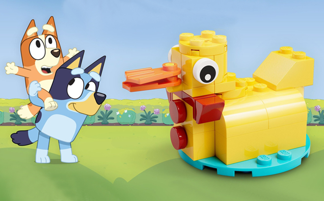 Bluey and Lego Build a Duck Cake Event