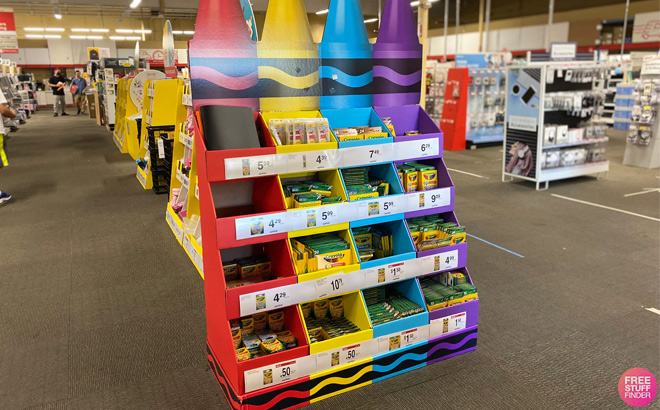 Boxes of Crayola Crayons