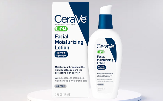 CeraVe PM Facial Moisturizing Lotion