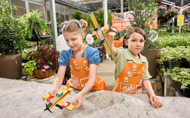 Children Making Crop Dusters