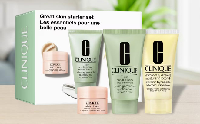 Clinique Great Skin Starter Set