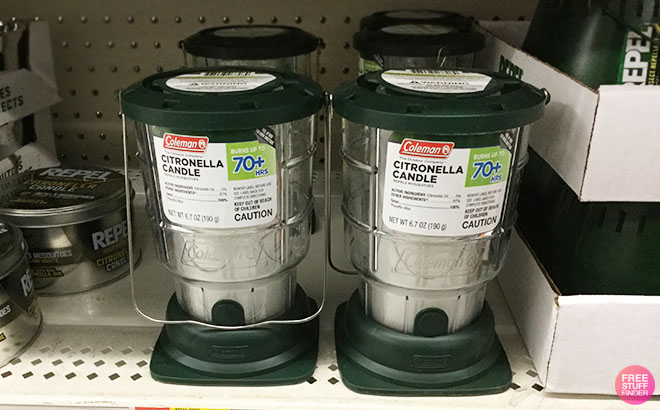 Coleman Citronella Candle Outdoor Lantern