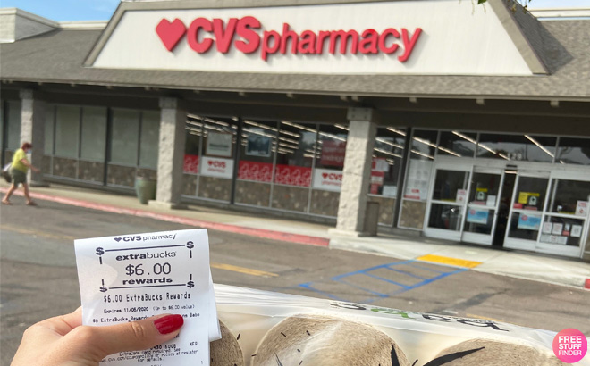CVS Store Front Extra Bucks