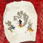 Disney Mickey Friends Shadows Womens Graphic Sweatshirt