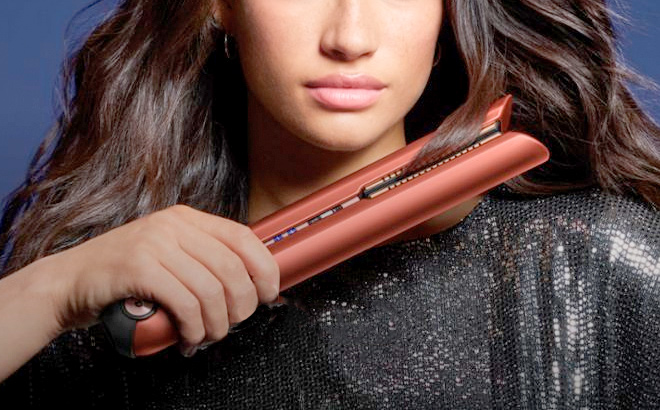 Dyson Corrale Hair Straightener Strawberry BronzeBlush Pink