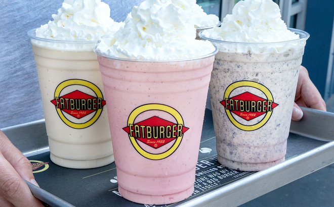 Fatburger milkshakes