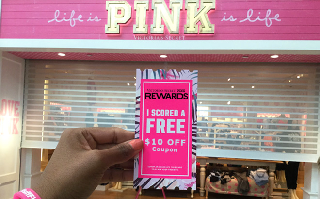FREE 10 Off at Victorias Secret or Pink