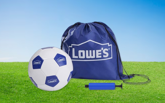 FREE Kids Soccer Ball from Lowes