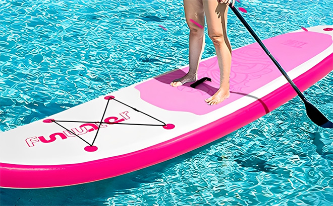FunWater Inflatable Ultra Light Stand Up Paddle Board