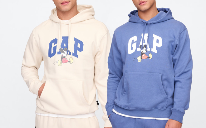 GAP Factory x Disney Mickey Mouse Relaxed Logo Hoodies