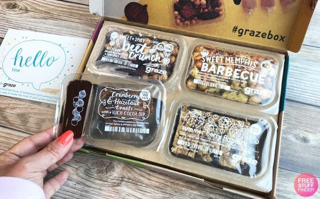 RUN! FREE Graze Snack Box + FREE Shipping (4 Snack Sample Box!)