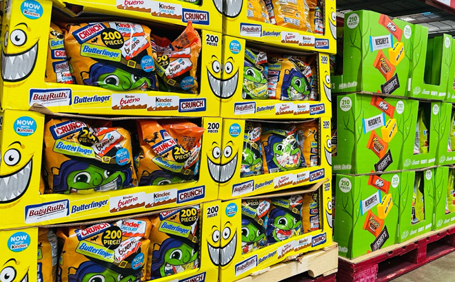 Halloween Candy at Sams Club