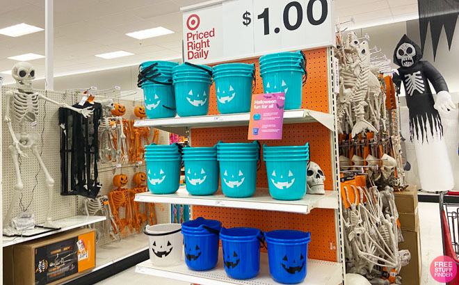 Halloween Trick or Treat Pails Overview