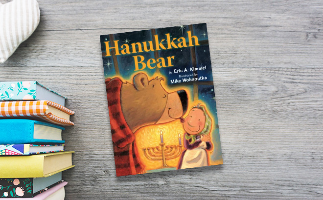 Hanukkah Bear Book on the Table