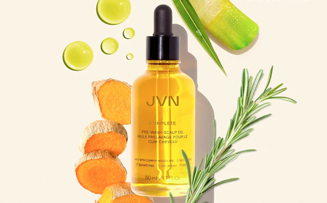 JVN Complete Pre Wash Scalp Hair Strengthening Treatment Oil