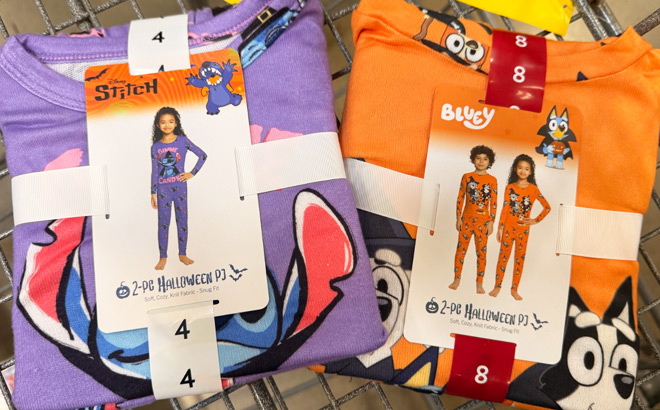 Kids Character Halloween Pajama Sets