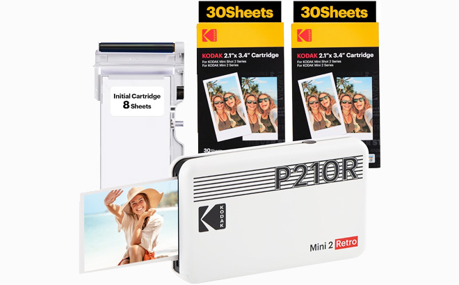 Kodak Mini 2 Retro Portable Photo Printer
