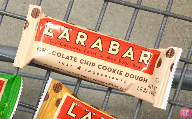 Larabar Chocolate Chip Cookie Dough Snack Bar in a Cart