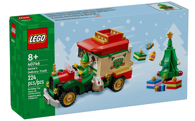 LEGO Santas Delivery Truck 224 PieceBuilding Set
