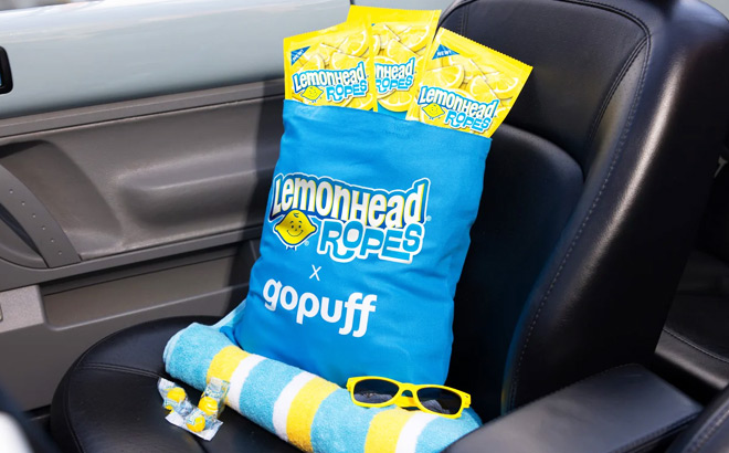 Lemonhead Ropes Candy Bags