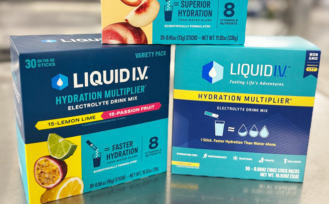 Liquid IV Hydration Multiplier Packs at Sams Club