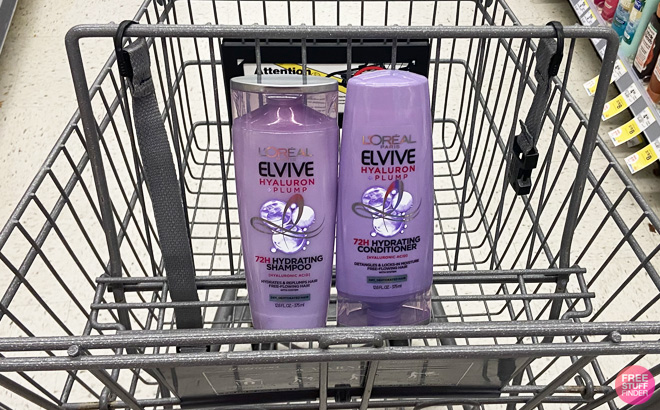LOreal Elvive Hair Products in Walgreens Cart