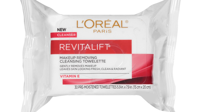 LOreal RevitaLift Cleansing Towelettes 30 Pack