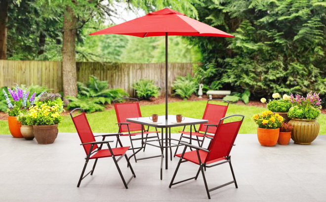 Mainstays Outdoor Patio Dining Set