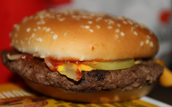 McDonalds Quarter Pounder with Cheese