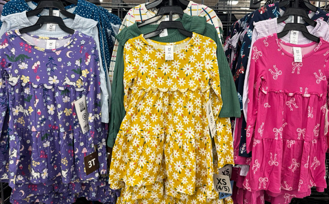 Members Mark Girls Knit Dresses
