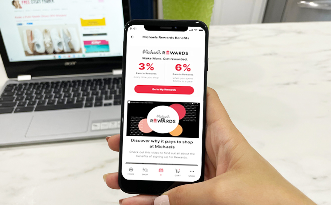 Micheals Rewards Members Mobile App