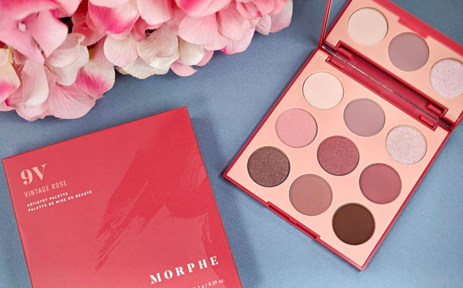 Morphe 9V Vintage Rose Artistry Palette
