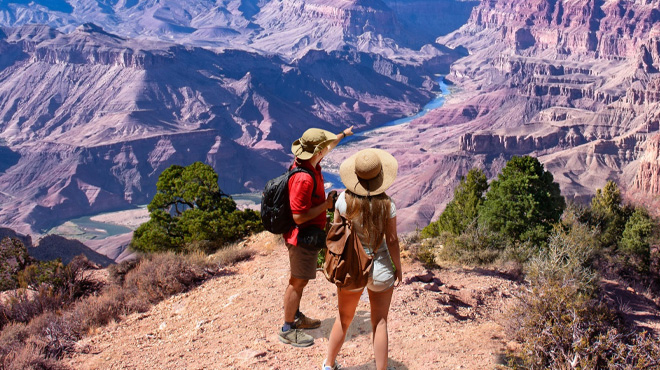 National Park Showing the Grand Canyons