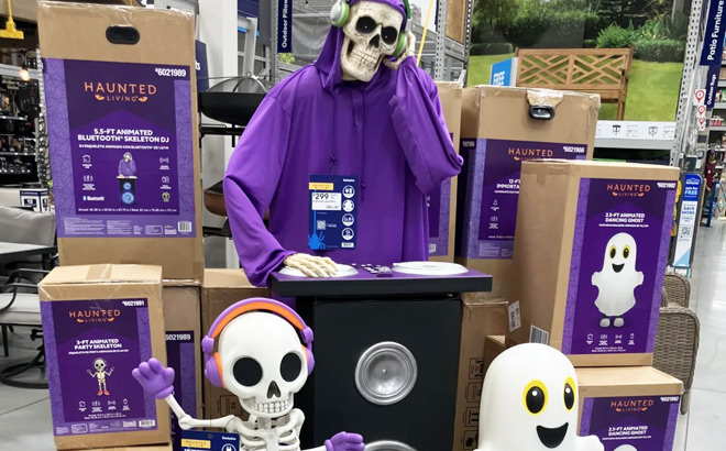 New Halloween Decorations at Lowes