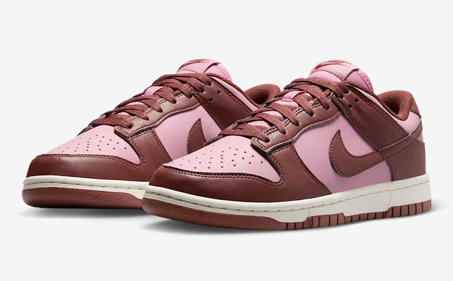 Nike Dunk Low Next Nature Womens Shoes in Elemental Pink Color