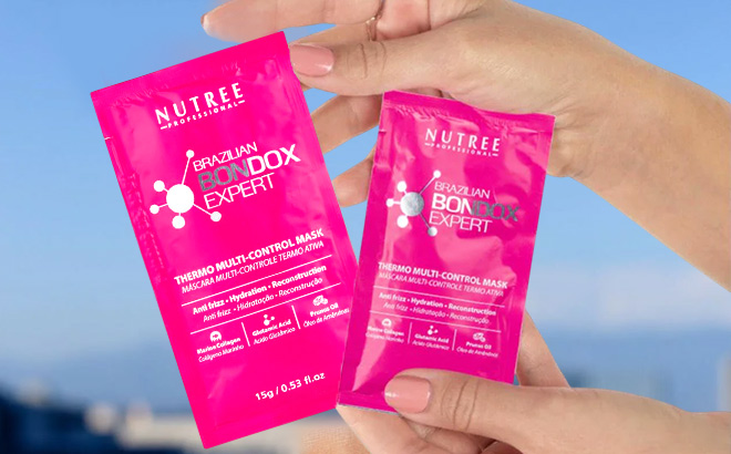 Nutree Bondox hair mask sample