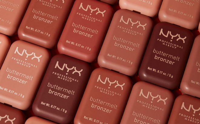 NYX Buttermelt Pressed Powder Natural Finish Bronzers
