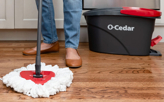 OCedar EasyWring Spin Mop with Bucket