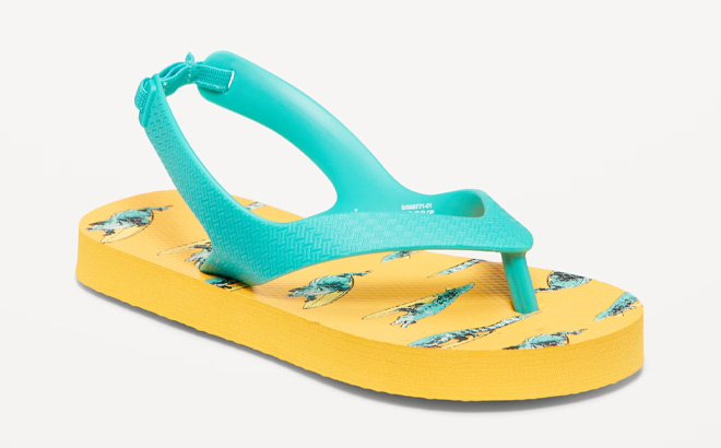 Old Navy Flip Flop Sandals for Toddler Boys in Alligator Style
