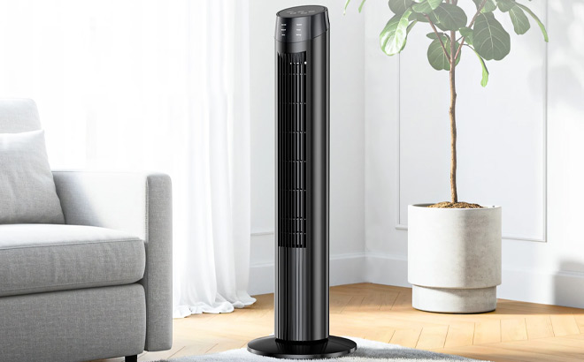 Oscillating Standing Floor Cooling Fan