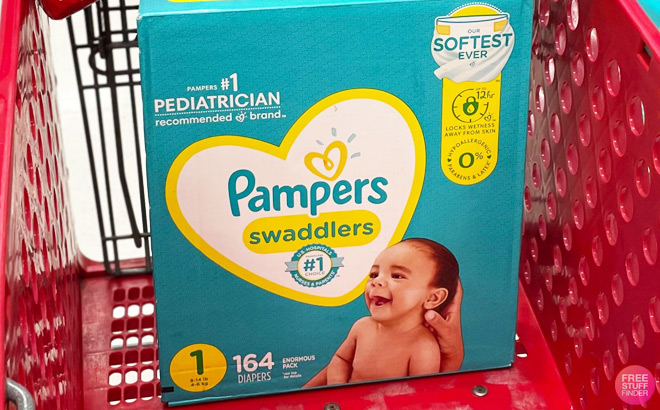 Pampers Swaddlers Sensitive Diapers 164ct