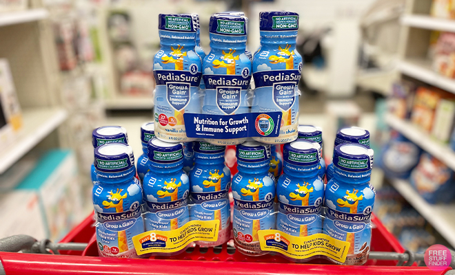 PediaSure Grow Gain Kids Nutritional Shake on a Cart at Target