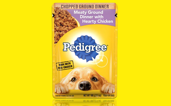 Pedigree Dog Food Sample