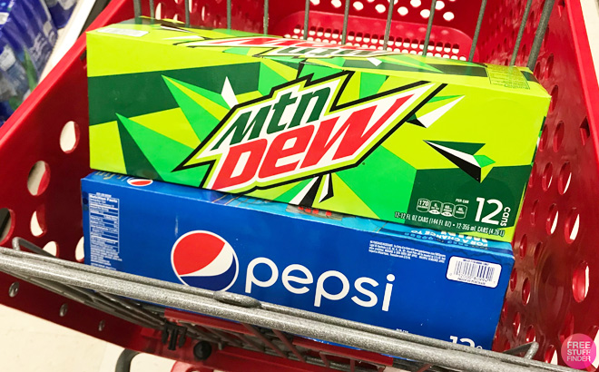 Three Soda 12-Packs for $5 Each at Target